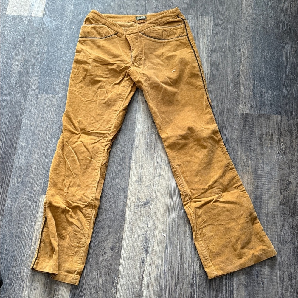 INTERMIX Golden Corduroy Trousers